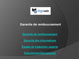 Garantie de remboursement