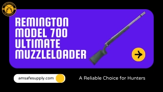 Remington Model 700 Ultimate Muzzleloader
