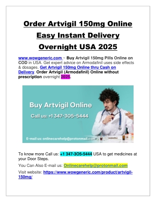 order artvigil 150mg online easy instant delivery