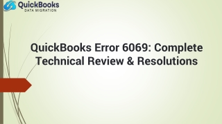 quickbooks error 6069 complete technical review resolutions