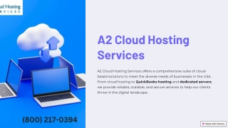 a2 cloud hosting services
