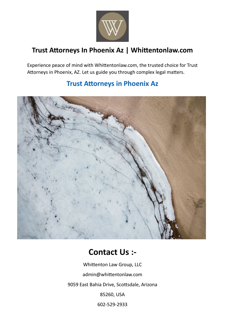 trust attorneys in phoenix az whittentonlaw com