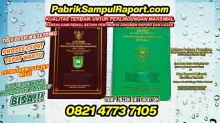 0821-4773-7105 Pabrik Map Raport Sampul Ijazah Balikpapan Tengah