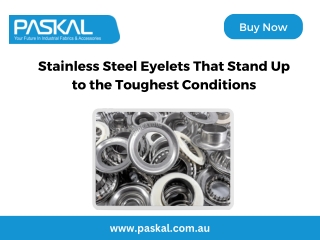 Stainless Steel Eyelets That Stand Up to the Toughest Conditions