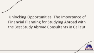 Best study abroad consultants in Calicut | Harvest Abroad Studies  Pvt Ltd