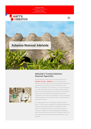 adelaide o ce paul@wattsasbestos com au 0435