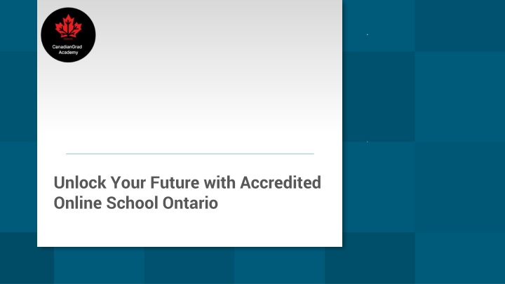 unlock your future with accredited online school ontario