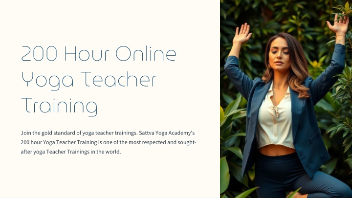 200 hour online yoga teacher training