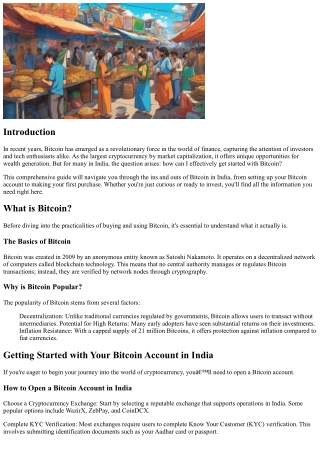 An Easy Way To Get Started With Bitcoin In India