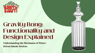 gravity bong functionality and design explained