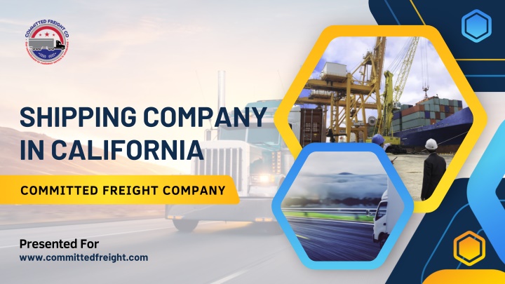 shipping company in california