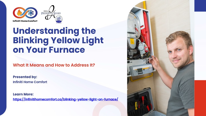 understanding the blinking yellow light on your