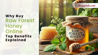 Why Buy Raw Forest Honey Online Top Benefits Explained