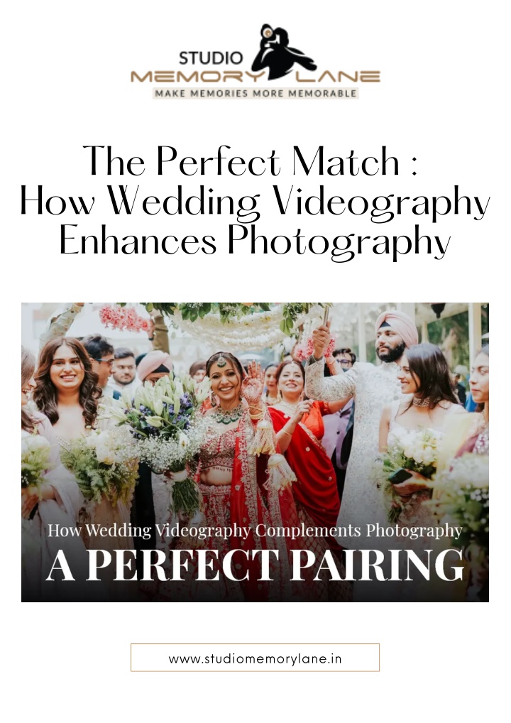 the perfect match how wedding videography