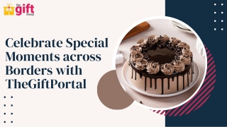 Send Cakes to USA with Fast & Fresh Delivery with TheGiftPortal