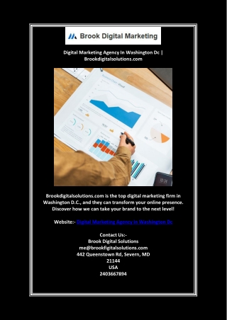 Digital Marketing Agency in Washington Dc