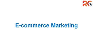 e commerce marketing