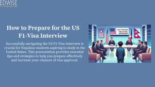 how to prepare for the us f1 visa interview