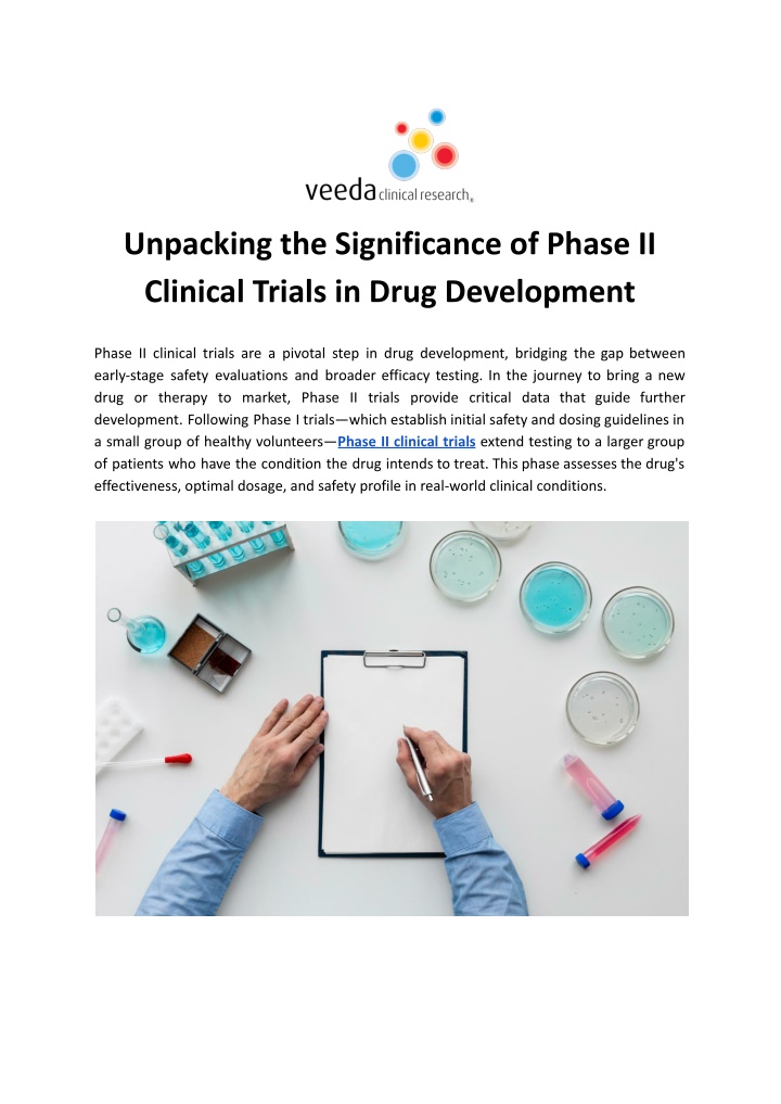 unpacking the significance of phase ii clinical