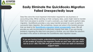 easily eliminate the quickbooks migration failed unexpectedly issue