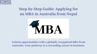 step by step guide applying
