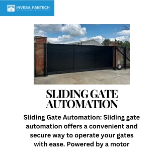 Motorized Sliding gate