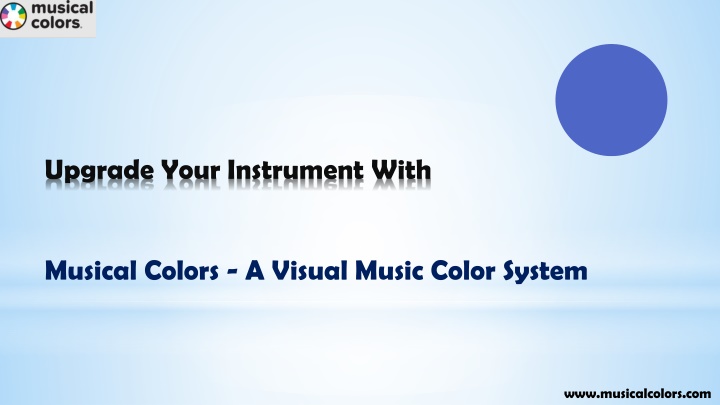 upgrade your instrument with musical colors a visual music color system