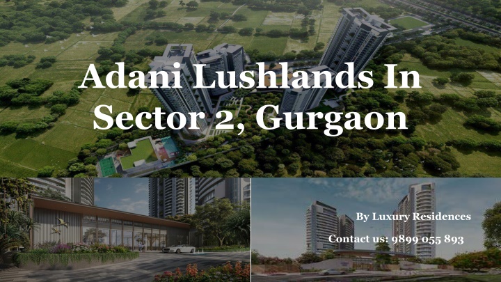 adani lushlands in sector 2 gurgaon