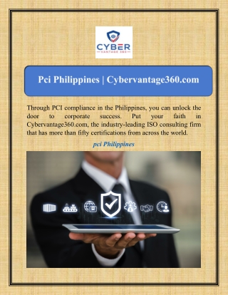 through pci compliance in the philippines