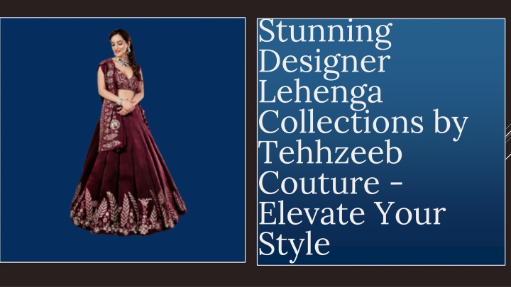 stunning designer lehenga collections by tehhzeeb