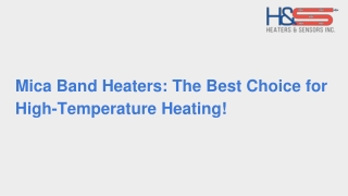 Mica Band Heaters: Easy Solutions for High-Temperature Heating!