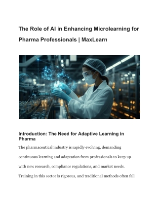 the role of ai in enhancing microlearning for