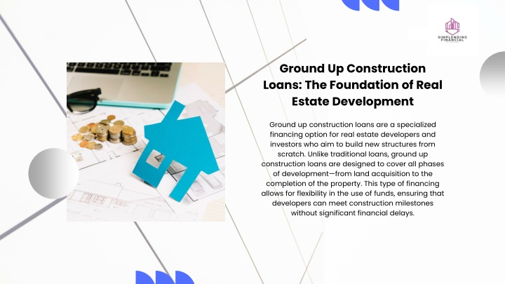 ground up construction loans the foundation