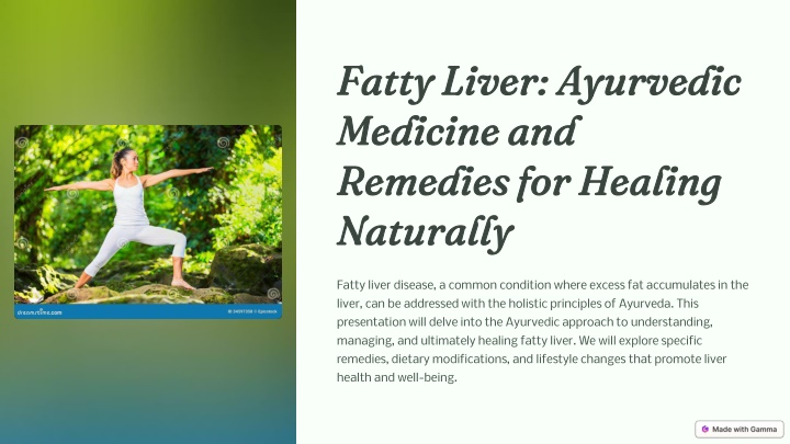 fatty liver ayurvedic medicine and remedies