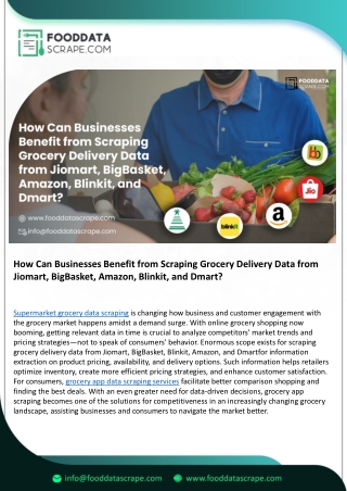 how can businesses benefit from scraping grocery