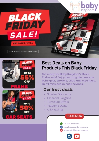 Top Baby Products to Shop This Black Friday