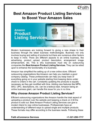 best amazon product listing services to boost