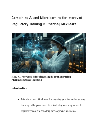 combining ai and microlearning for improved