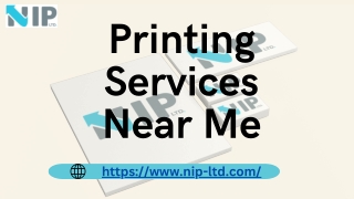 printing services near me