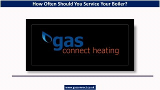 how often should you service your boiler