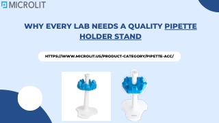 How a Pipette Holder Stand Enhances Laboratory Efficiency and Organization