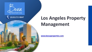 Los Angeles Property Management