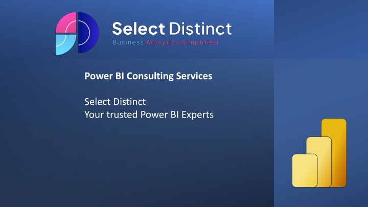 power bi consulting services select distinct your