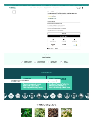Uristal capsules | For Effective Uric Acid Management