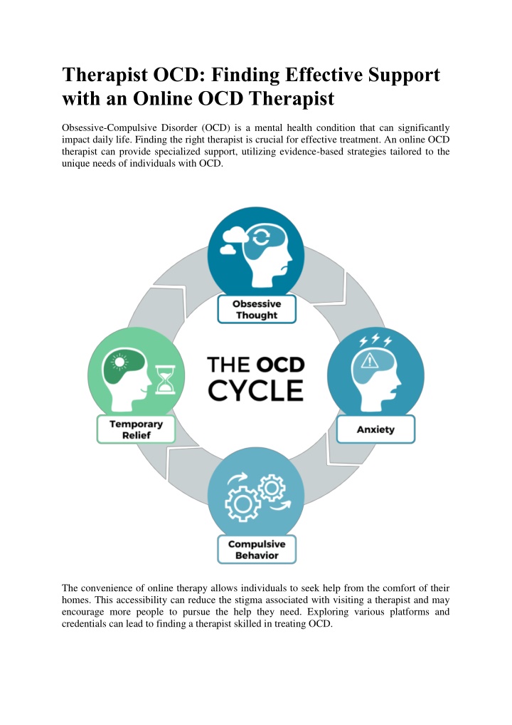 therapist ocd finding effective support with