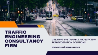 traffic engineering consultancy firm