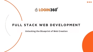 full stack web development