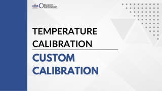 Best Temperature Calibration Services | Custom Calibration