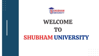 M.Com at Shubham University: A Pathway to Success in Commerce and Finance