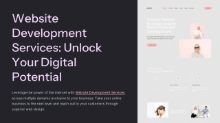 Expert Website Development Services